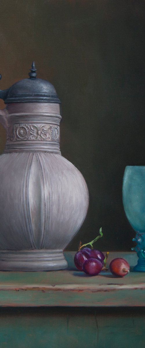 Medieval drink (Siegburg bottle) by Mayrig Simonjan