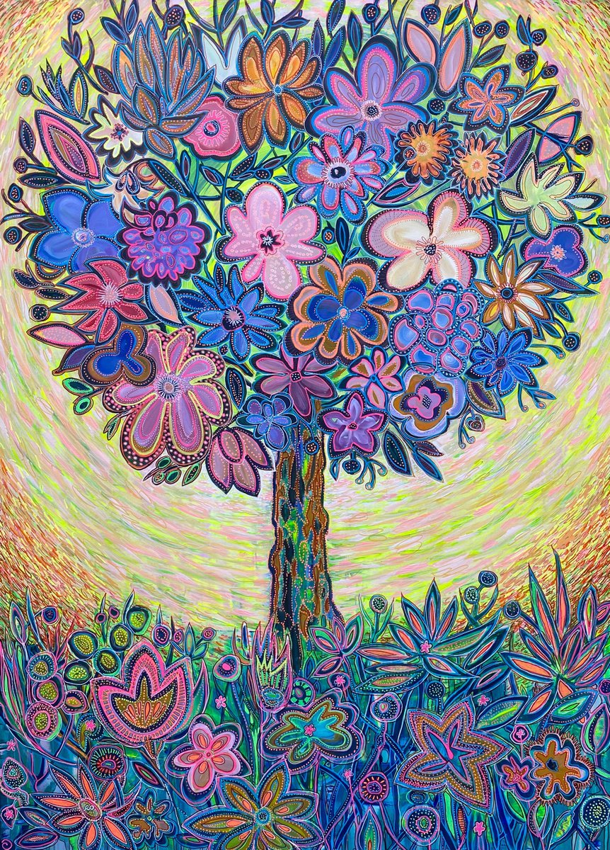  Childhood By Olga Rokhmanyuk | Roartus, 36 X 48, Artwork For Sale On Artfinder