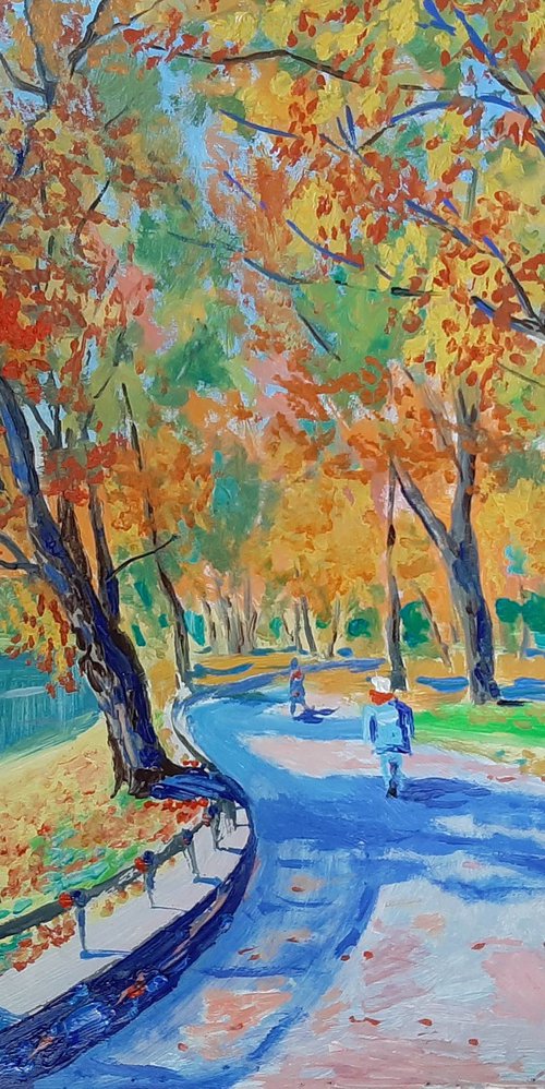 Autumn. Pond by Garry Arzumanyan