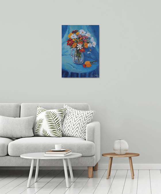Vase of flowers