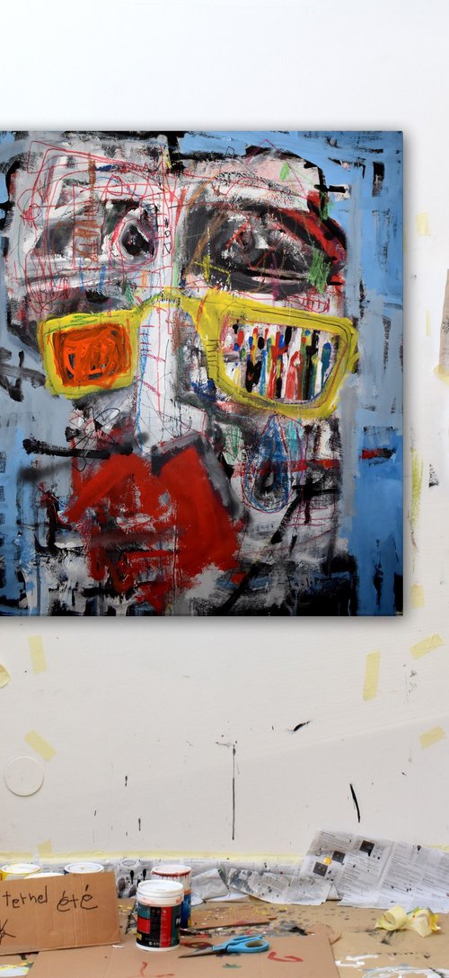 Gafas amarillas by Dimitris Pavlopoulos