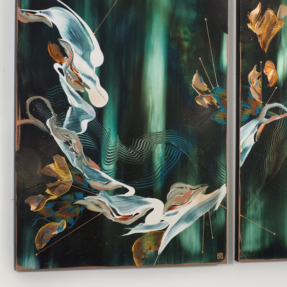 Through The Eons Diptych