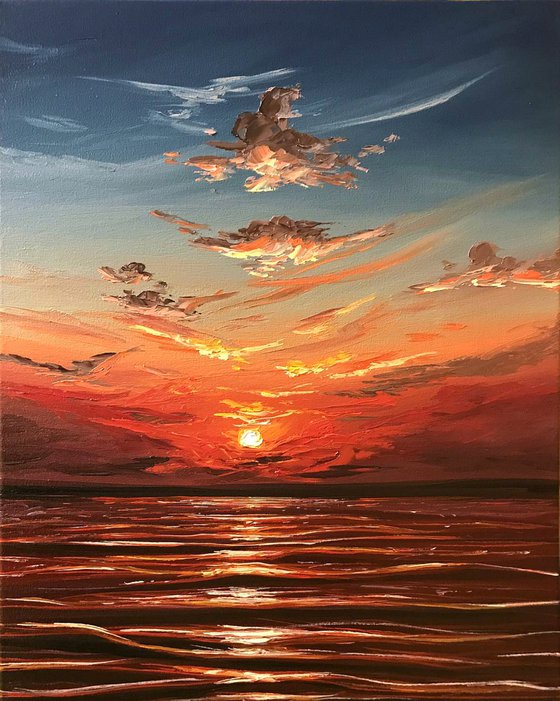 Sunset embrace