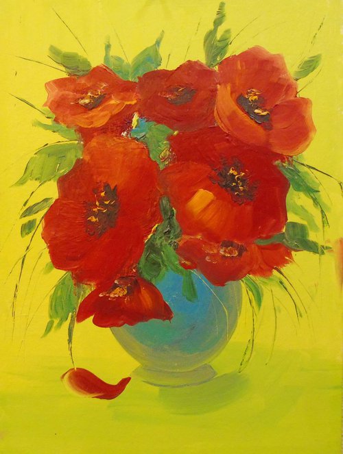 Bouquet of poppies by Family