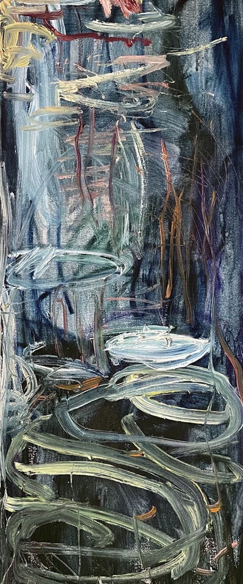 Night reflections. 2. by Lilia Orlova-Holmes