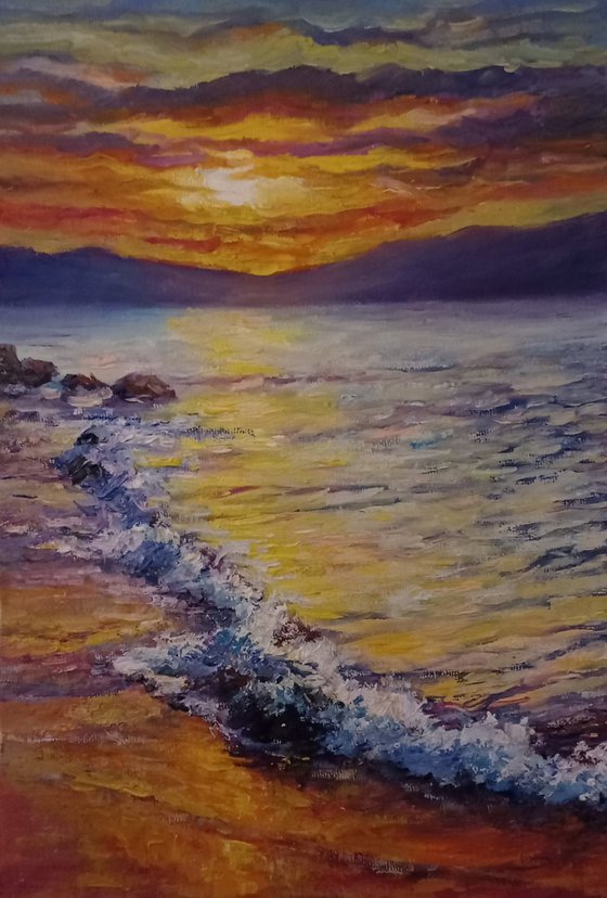 calm sunset
