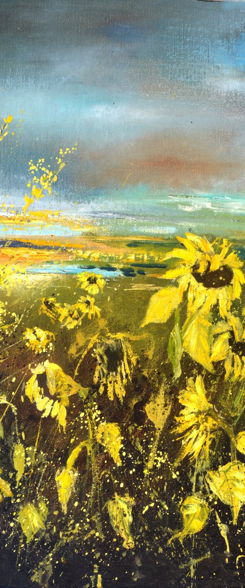 Sunflowers by Pol Henry Ledent