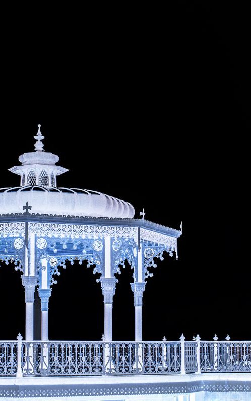 Brighton Bandstand  (Inverted) Limited edition  2/50 12X8 by Laura Fitzpatrick