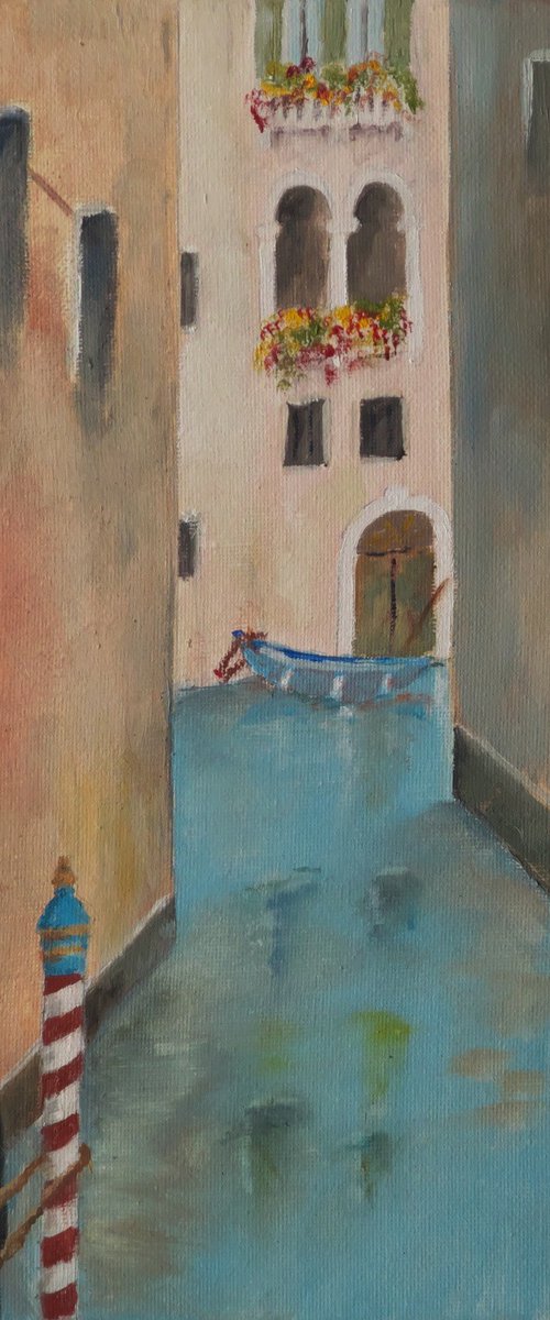 Gondola at Rest by Maddalena Pacini