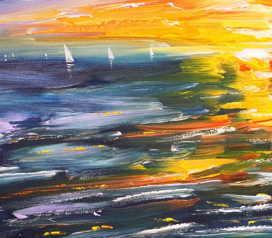 Beautiful Seascape Sunset M 3