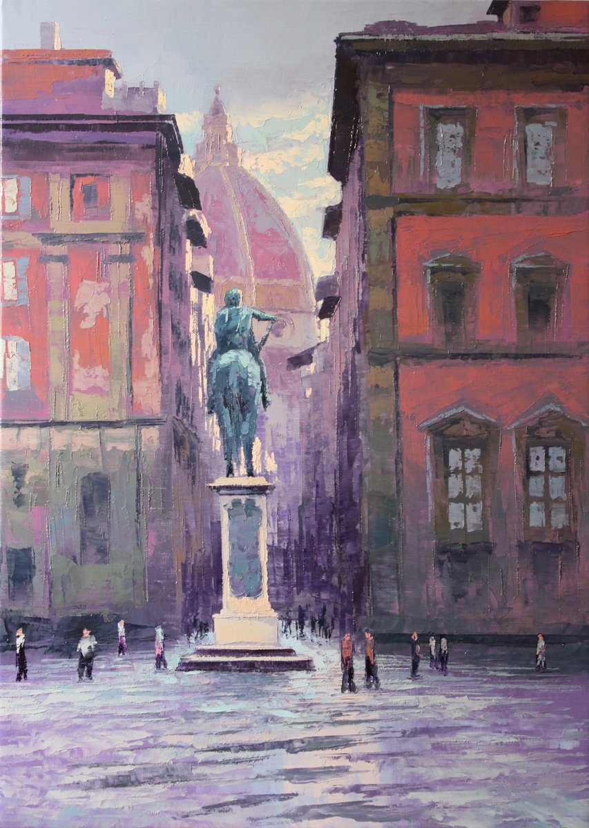 Firenze, Plein Air by REVAZ TCHEISHVILI