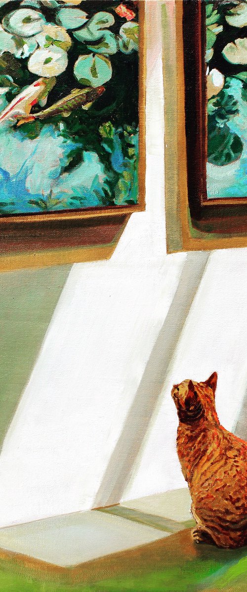 Gallery Cat #3 by Timothy Adam Matthews