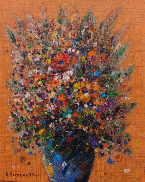 Colorful Garden Bouquet by Aram Sevoyan