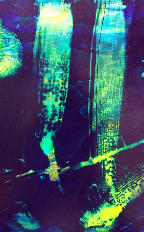 Midnight in the Blue Forest by Richard Heys