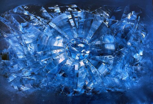 Blue Cosmic 04 by Juan Jose Garay