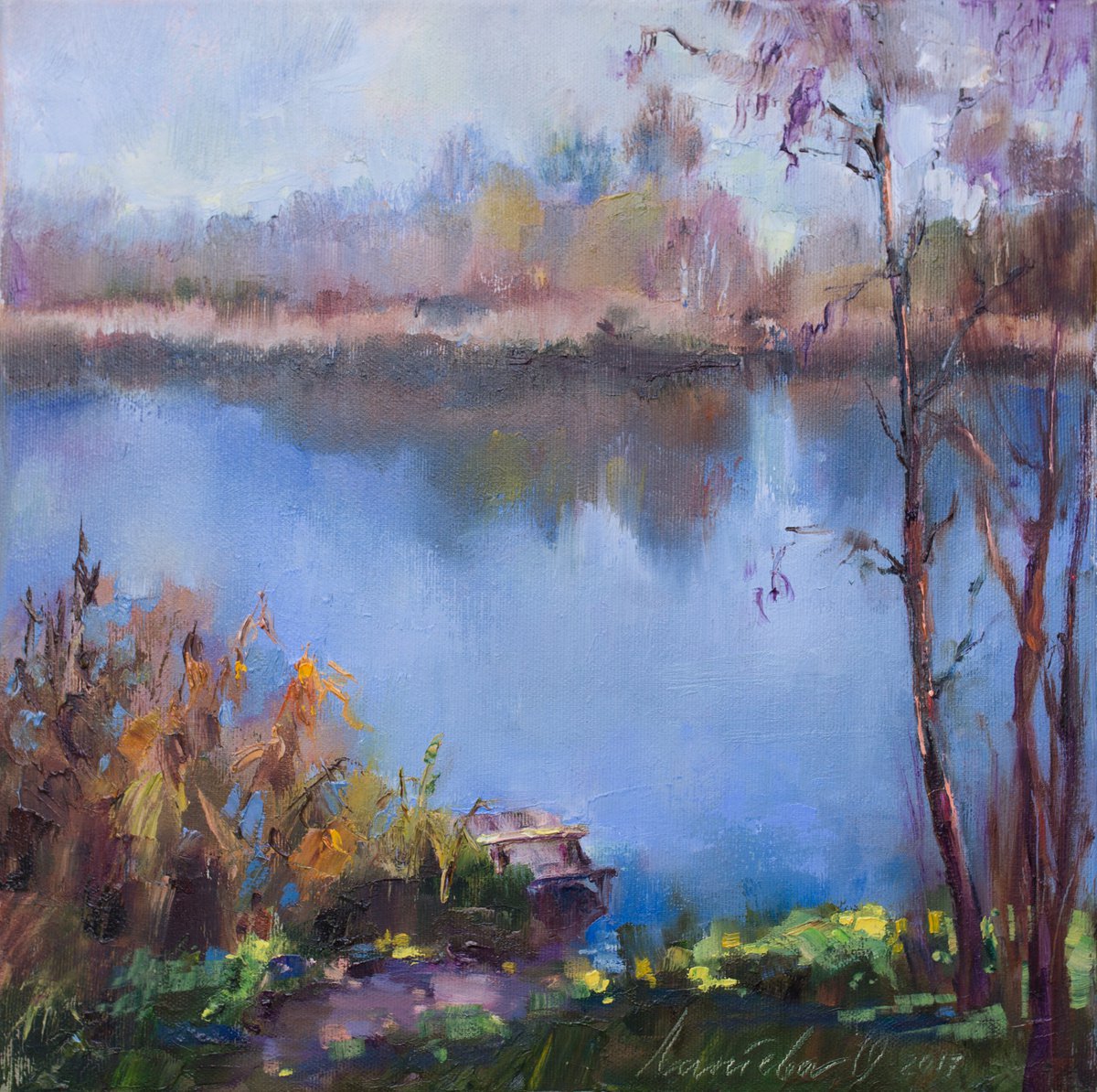 Lake by Olha Laptieva