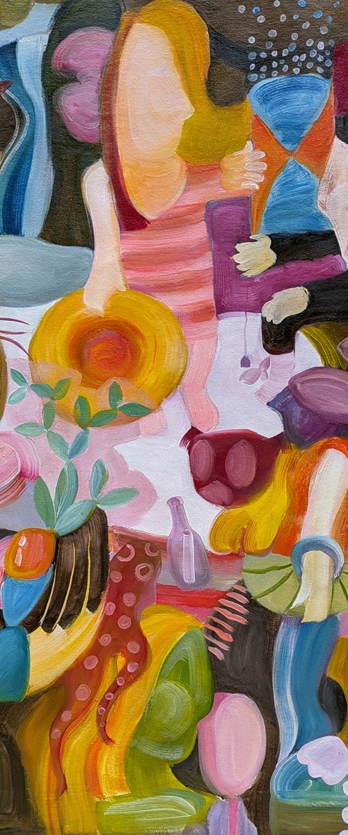 Dad, time to play by Egle Colucci