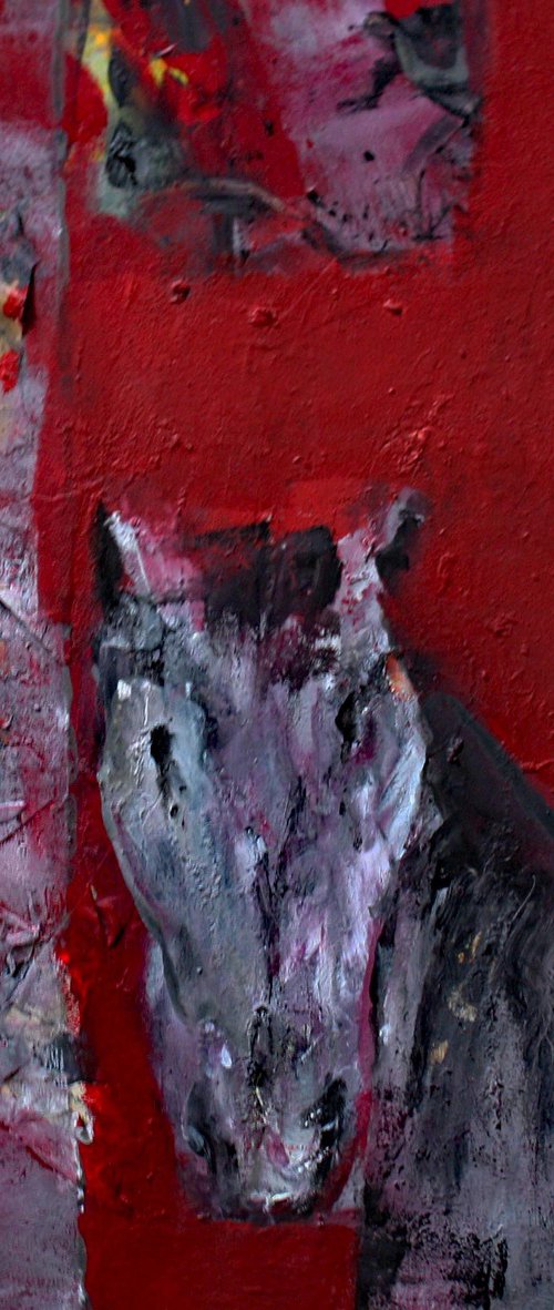L'OMBRE DU GALOP ou LE CHEVAL GRIS by Jacques Donneaud