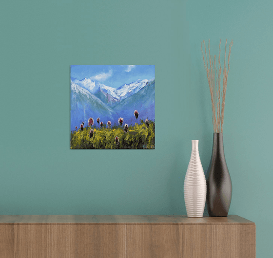 Mountain herbs 30X30