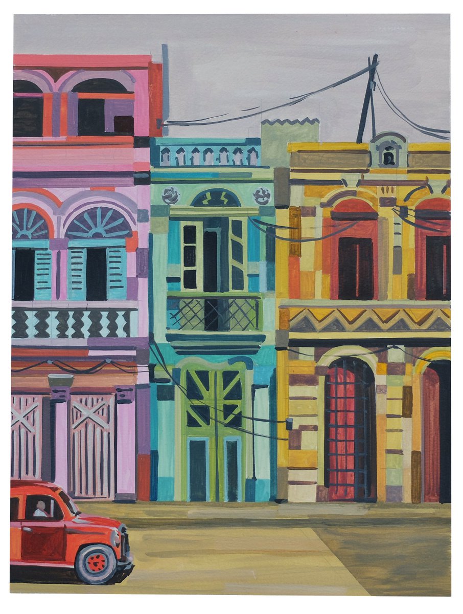 Cuba-Habana_Vieja-12 By Andre Baldet, 13 X 17, Artwork For Sale On Artfinder