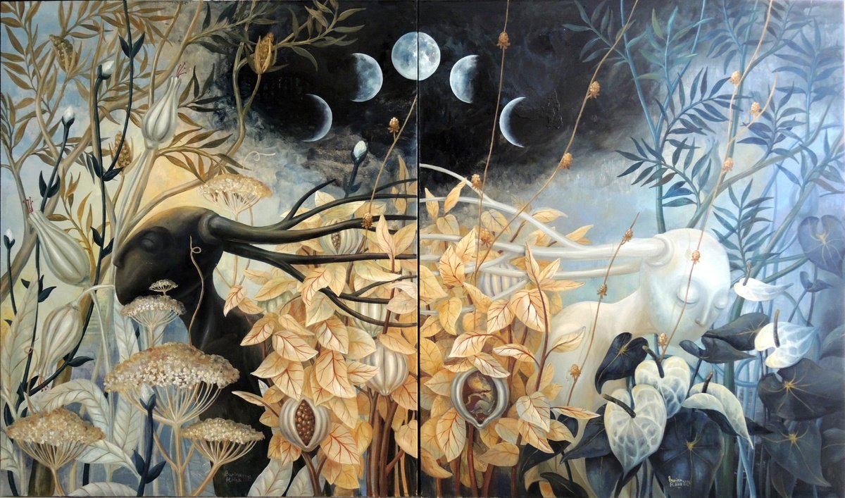 A month apart by Albina Bunina