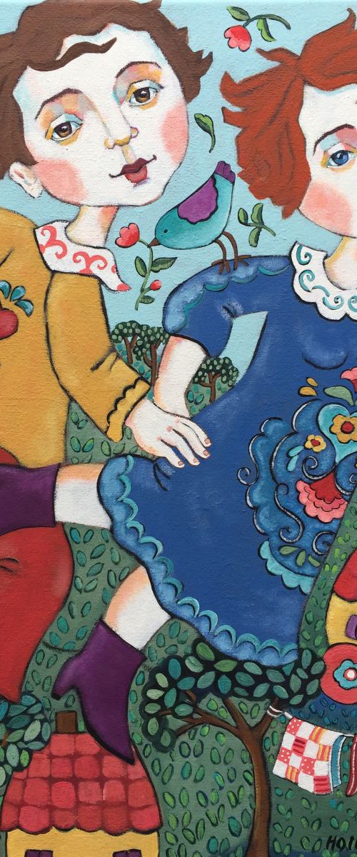 "Love Above Borders" by Holly Wojahn