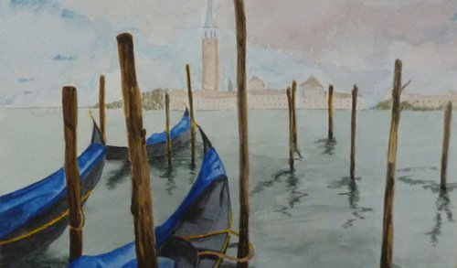 In the Lagoon, Venice by Maddalena Pacini