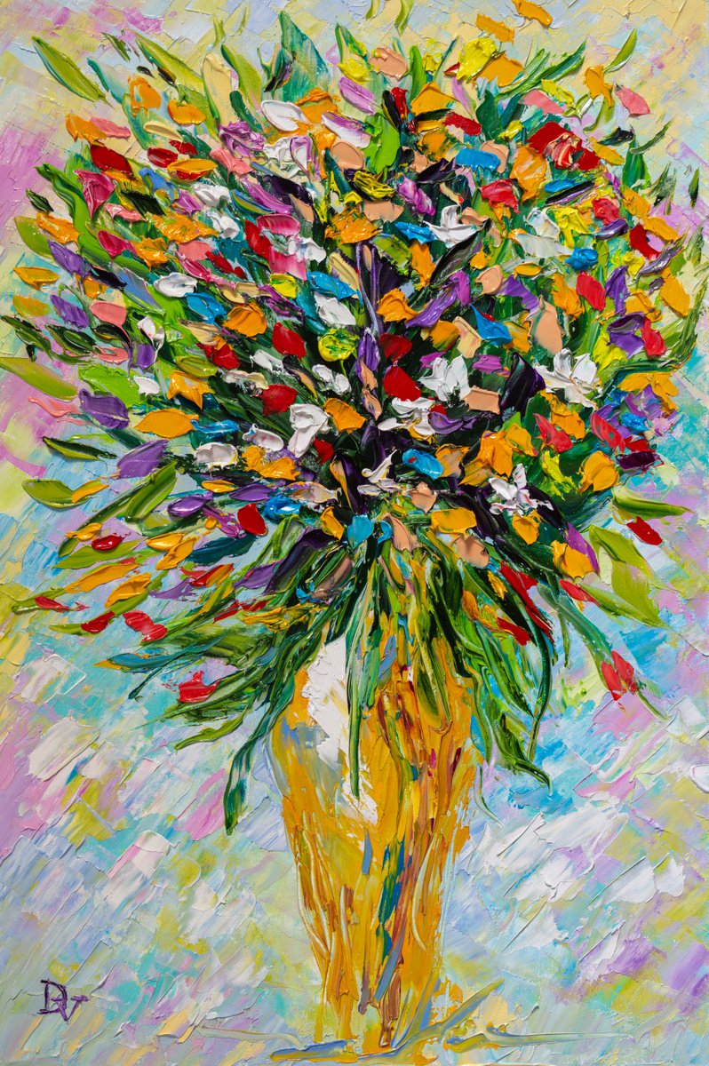 Colorful bouquet by Vladyslav Durniev