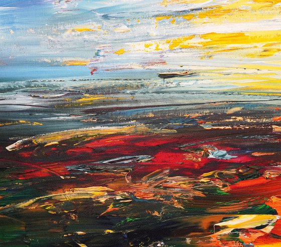 Landscape Evening Clouds D 1