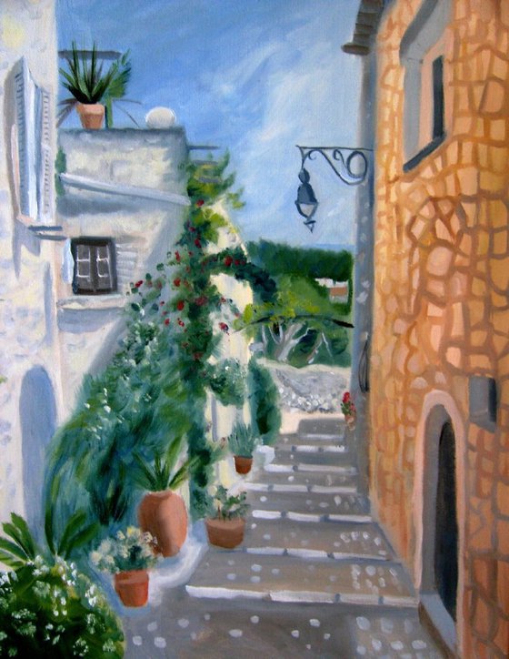 Street in St Paul de Vence