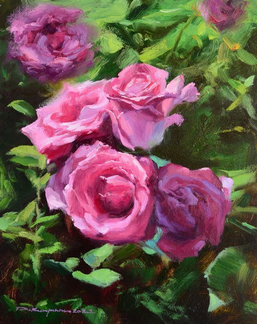 Roses at noon by Ruslan Kiprych