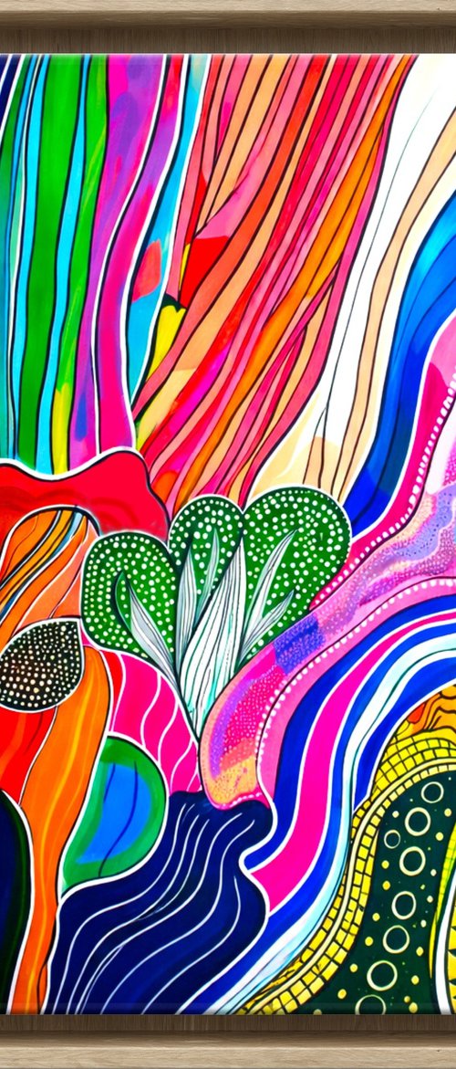 Geometric abstraction #69 by V+V Kniazievi