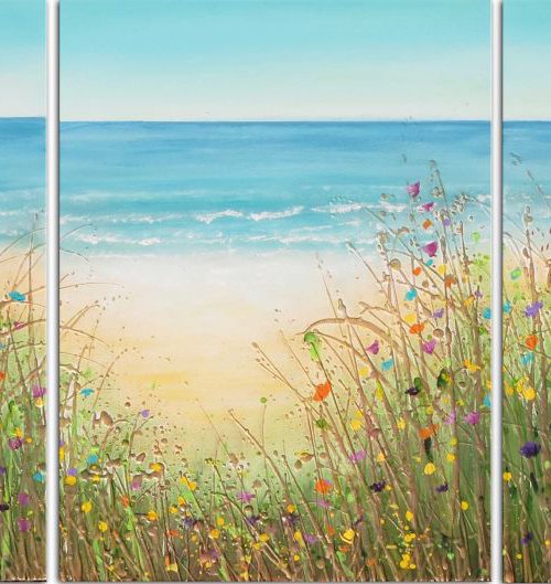 Summer on the Beach by Amanda Dagg