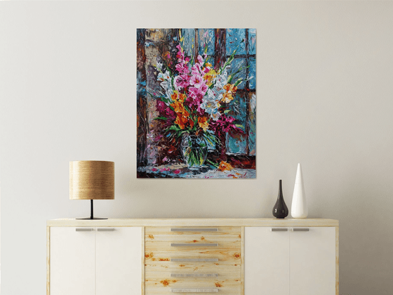 Morning Bouquet by the Window