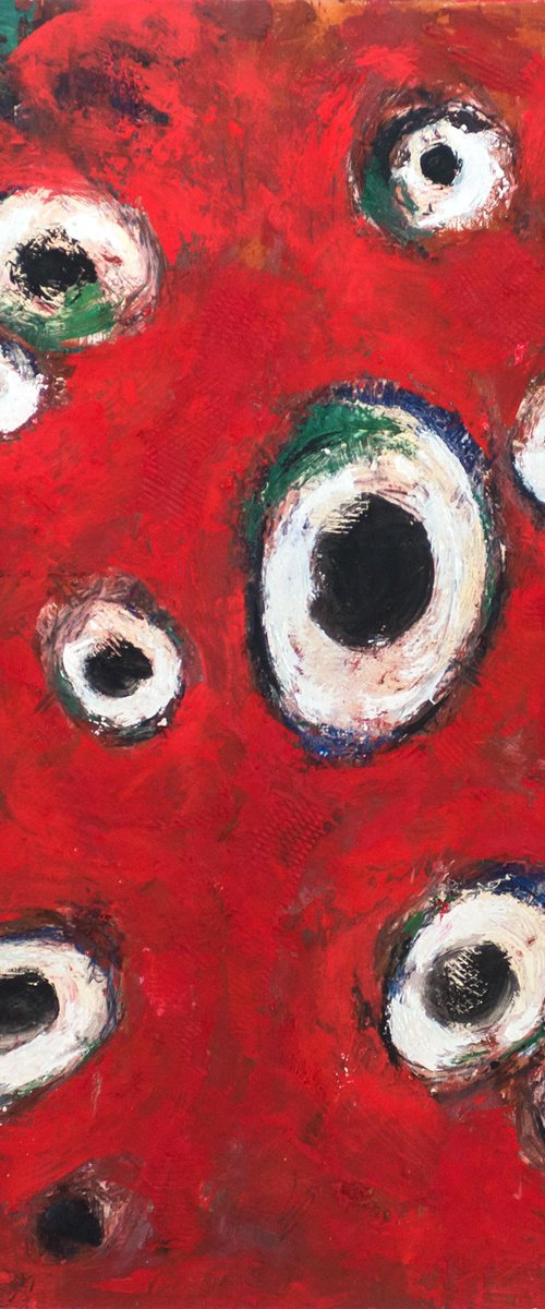 Grotesque in red by Matteo Cecchinato