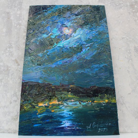 Turbulent Moon