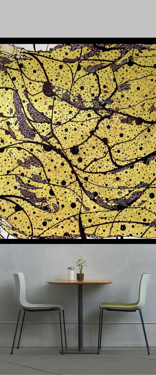 Summer's Almost Gone - 164x153x0,1 cm by Riccardo Ticco Capparella