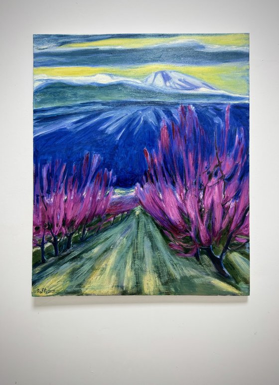 “The blossoming garden”