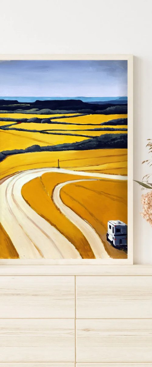 Road Through Gold by Ani Muradyan