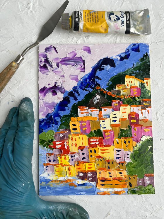 Positano Amalfi Painting