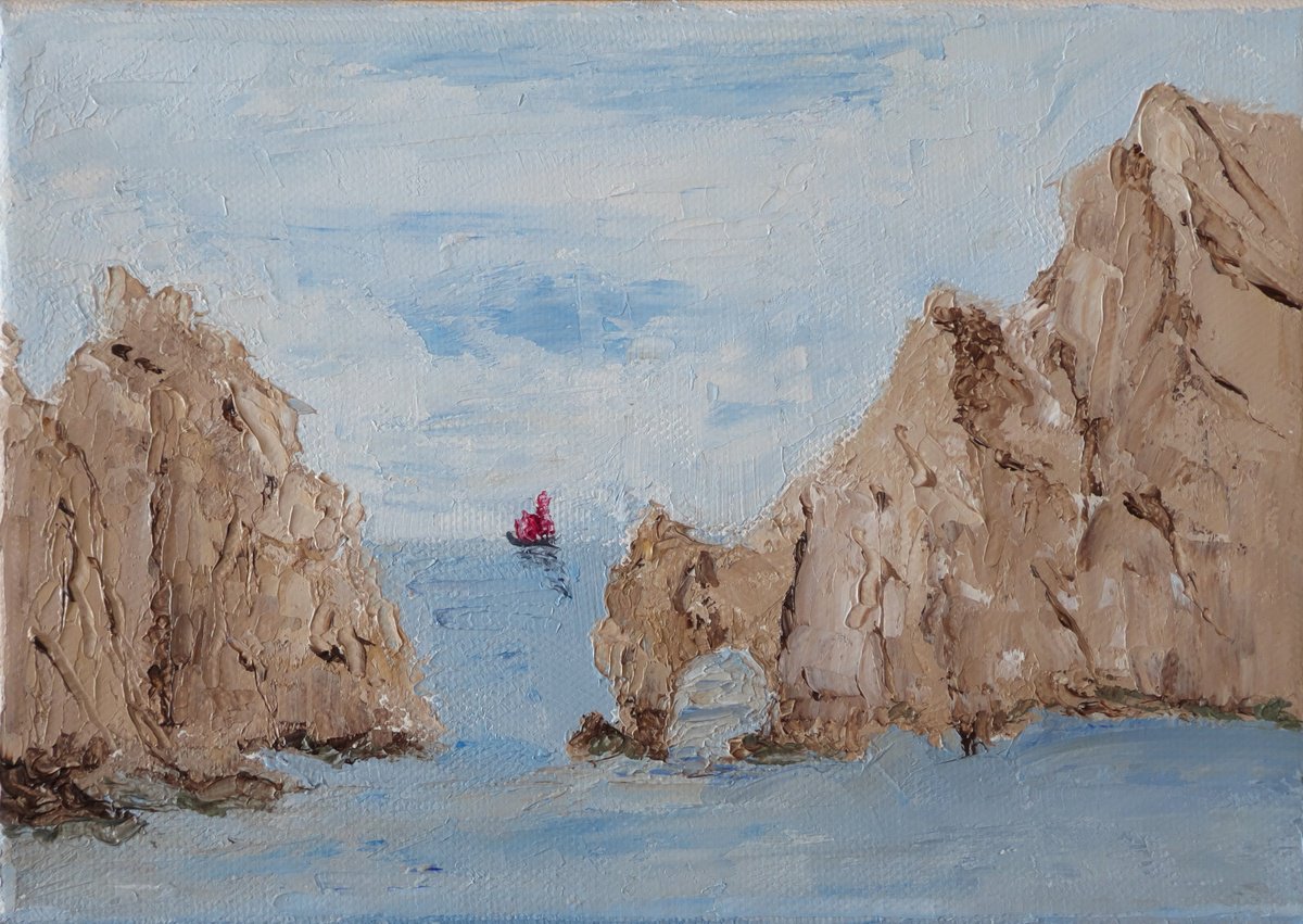 Isle Of Capri By Maddalena Pacini, 8 X 6, Artwork For Sale On Artfinder