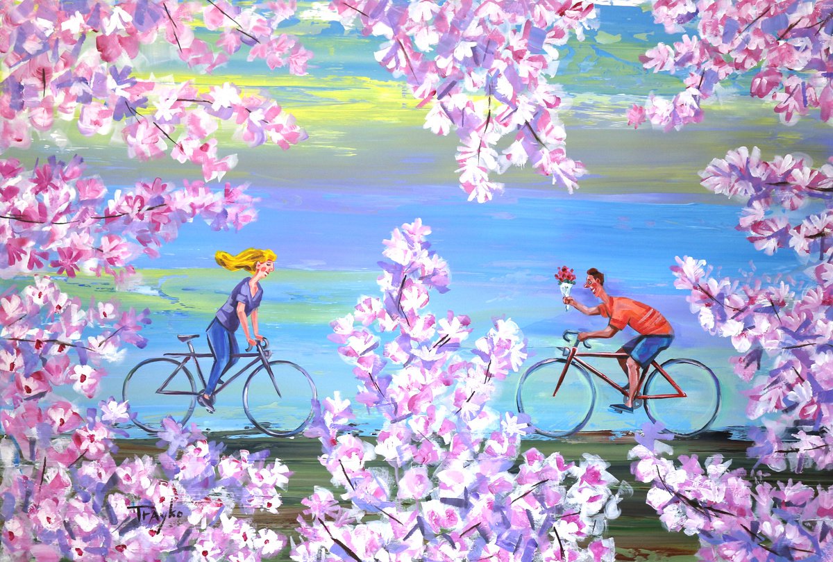  Love Garden By Trayko Popov, 47 X 31, Artwork For Sale On Artfinder