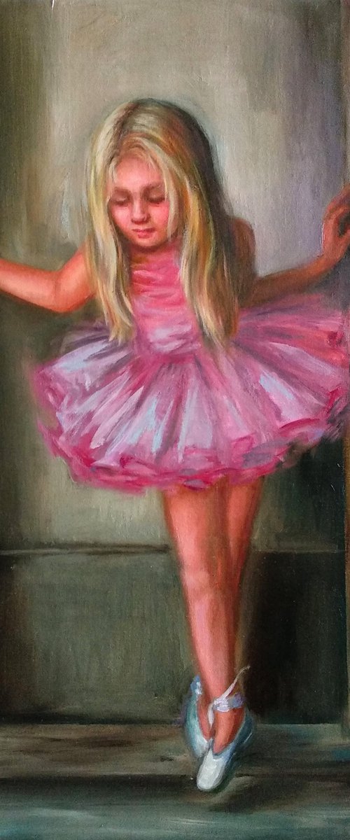 First steps in ballet by Anastasia Art Line