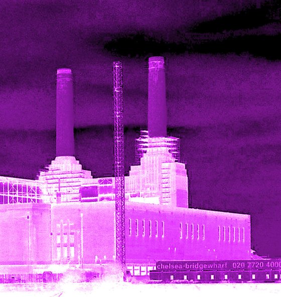 BATTERSEA POWER STATION  NO:2  Limited edition  3/50 12" x 16"