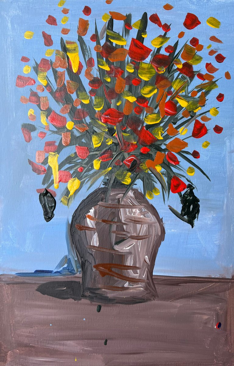 Blossom 2 By Emmanuel Akolo, 12 X 18, Artwork For Sale On Artfinder