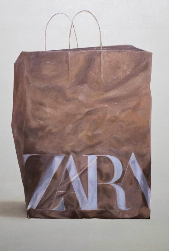 ZARA SHOPPING BAG