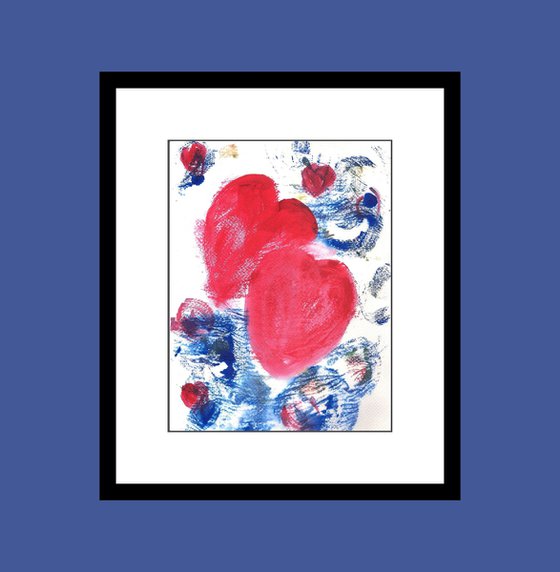 Set of Three Valentine Hearts