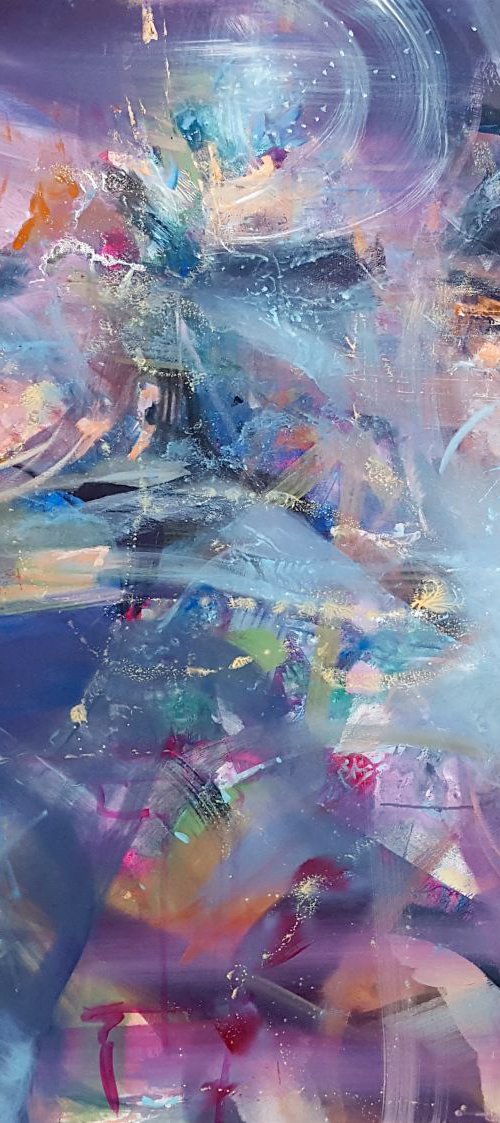 AMAIZING HUGE COLORFULL MINDSCPE MELANCHOLIA BY MASTER KLOSKA ALICE'S WONDERFUL MORNING DREAMS by Kloska Ovidiu