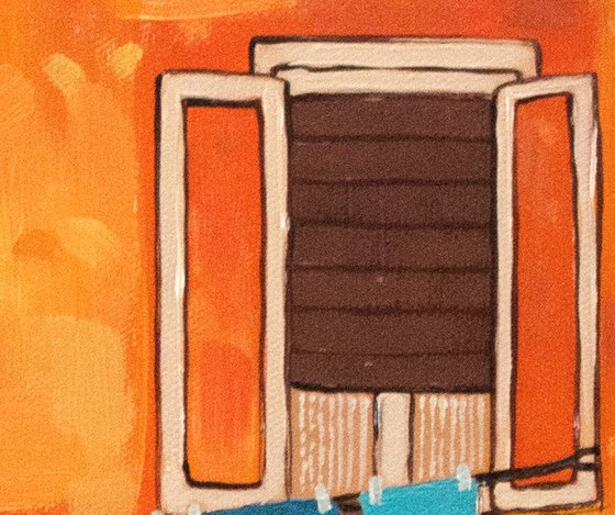 Drying clothes