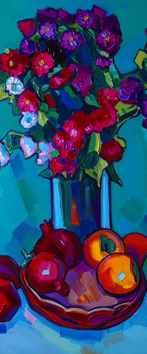 Still life with flowers by Tigran Avetyan